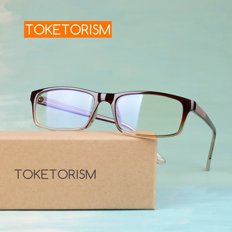 

Toketorism New Clear Lens Women's Eyeglass Frames Male Grade Optical Glasses Frame 3119