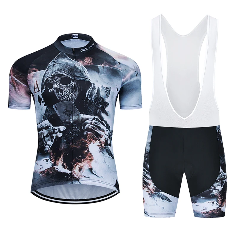 

2020 Summer Short sleeve Cycling Jersey Set Breathable Sport Bicycle Jersey Men Cycling Clothing outdoor Bike Jersey