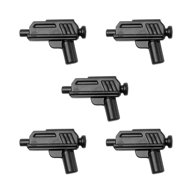 5PCS the modern Military Arm Soldier weapons for 4cm mini dolls gun Accessories MOC building blocks brick toys children - купить по