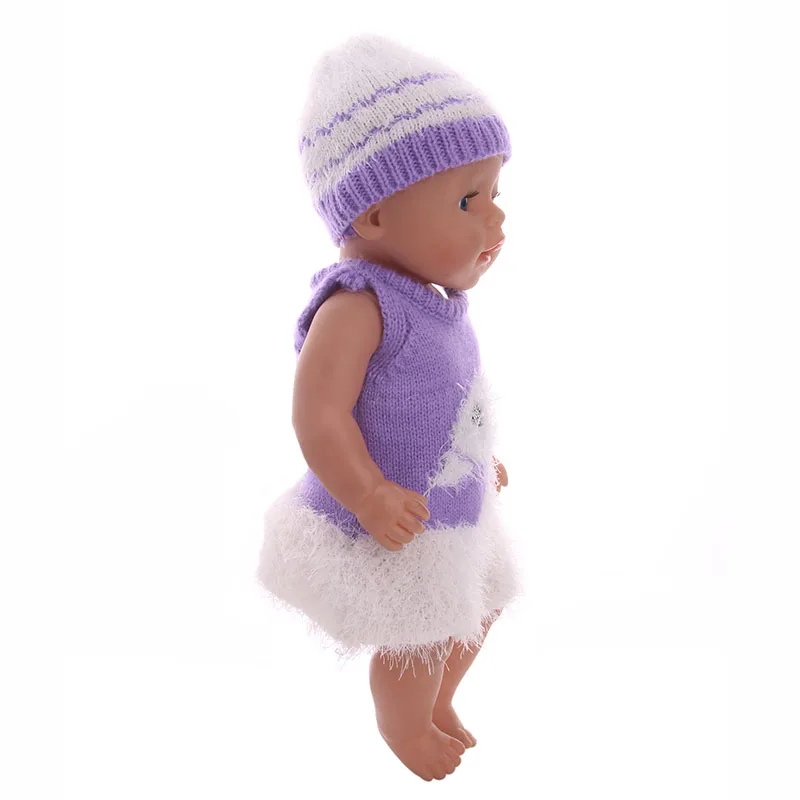 Пурпурный лебедь свитер обувь серия подходит для 18 дюймовых американских и 43 см