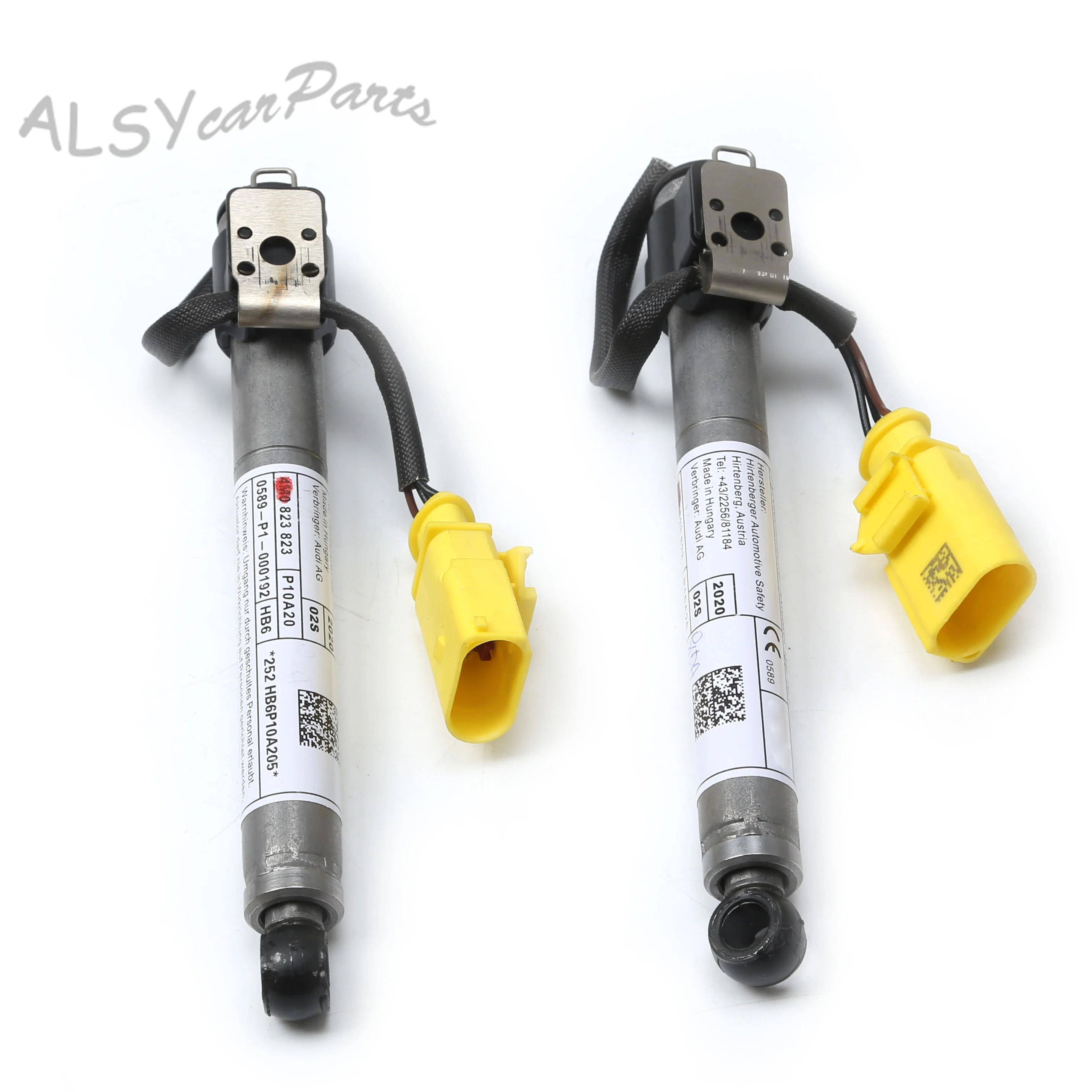 

New Engine Protection Activator Front Bonnet Hinge Crash Sensor Set 80A823823D 4M0823823 For Audi Q7 2016-2023 Q5 2017-2023