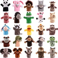 25cm animal hand puppet educational puppets pretend telling story doll toy for children kid fidget toys