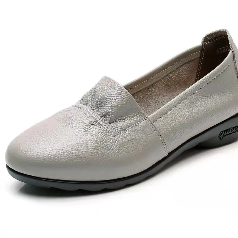

2021 European and American women's comfortable flat-heeled soft-soled soft top shoes 2451
