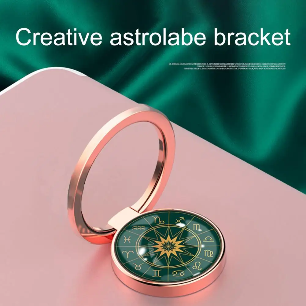 Universal Fashion Phone Finger Ring Holder Portable Metal Zodiac Mount Bracket for Mobile Accessories | Мобильные телефоны и