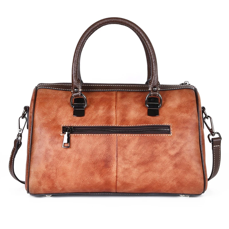 Женская сумка через плечо из натуральной кожи с цветочным принтом|Сумки ручками|