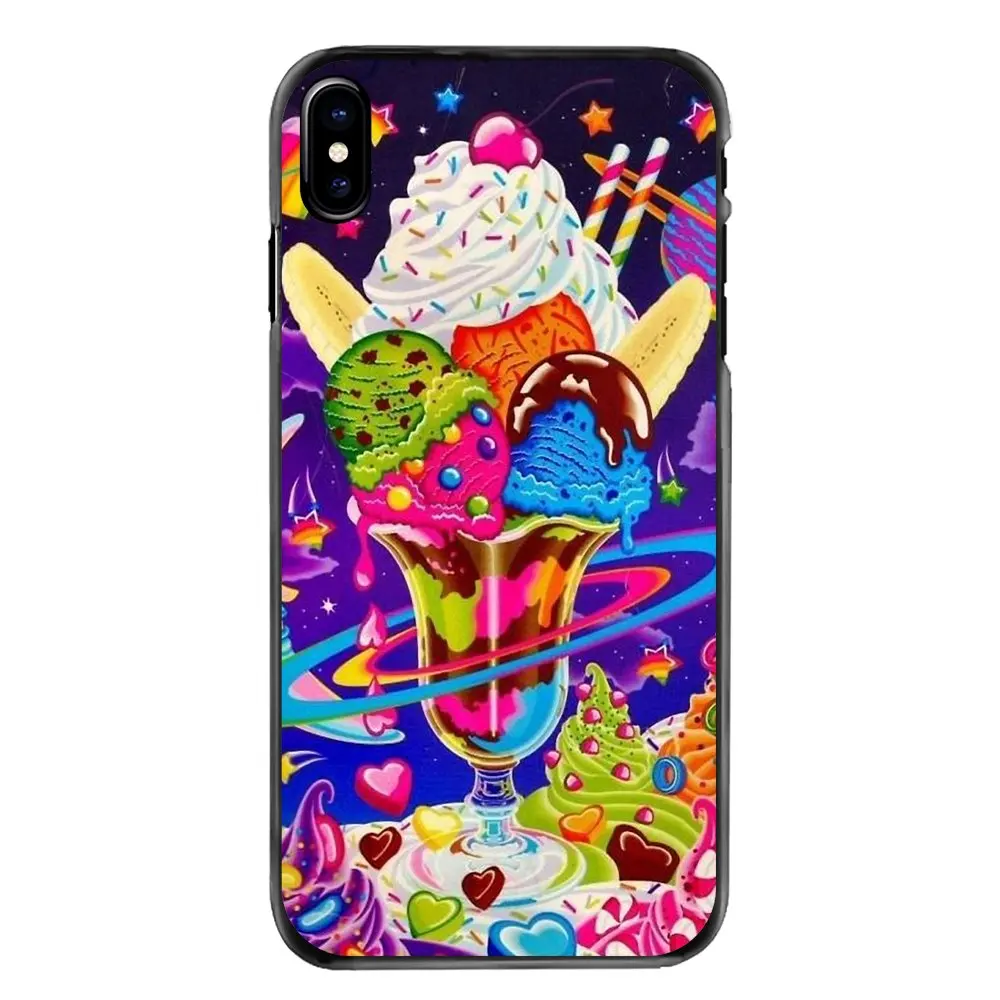 Для iPhone 4 4S 5 5S 5C SE 6 6S 7 8 Plus X XR XS Max iPod Touch Rainbow Inspiring Lisa Frank tiger horse dog Cat чехлы |