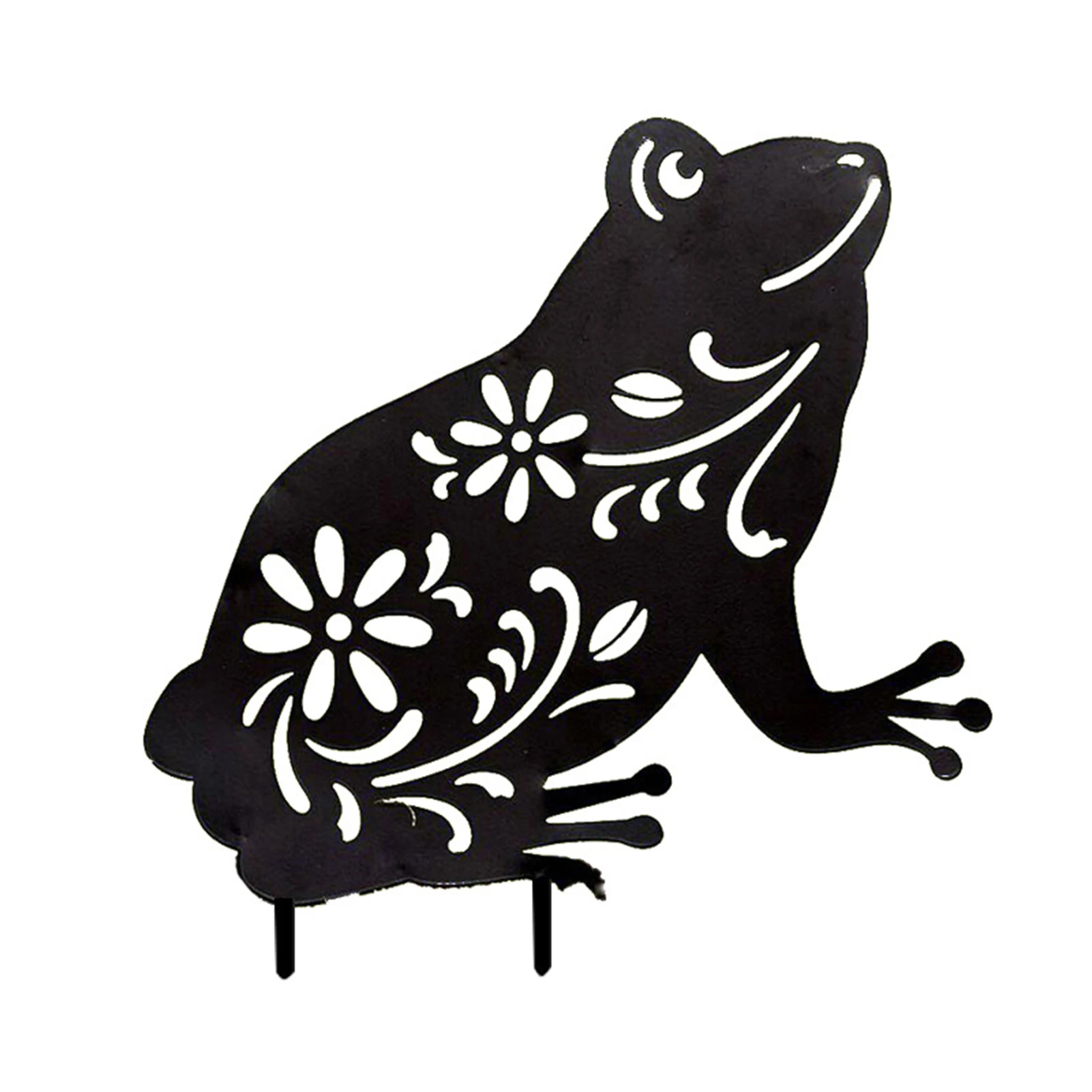 

Hot Garden Ornaments Frog Garden Inserts Garden Lawn Decoration Inserts Acrylic Material Cute and Vivid
