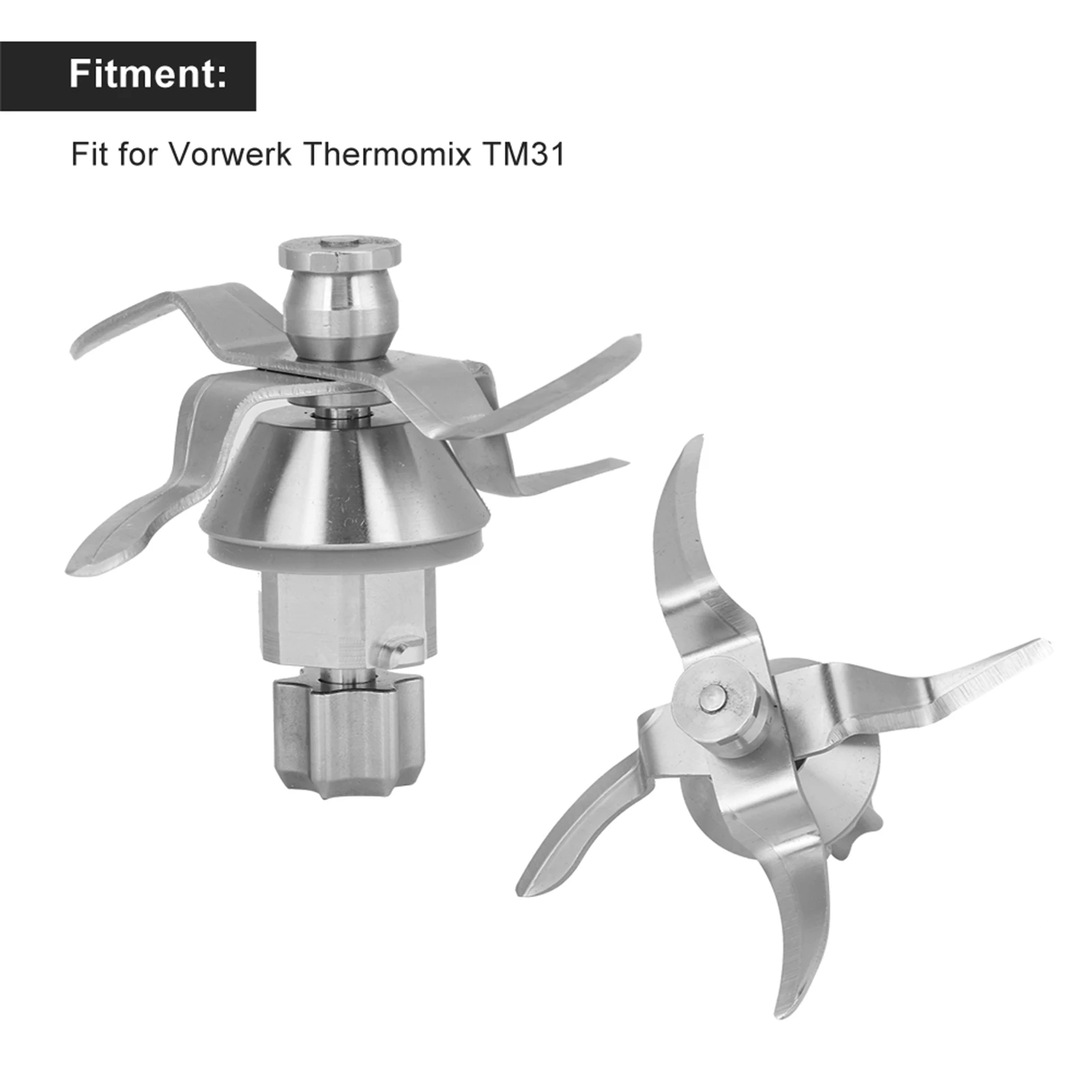 

Stainless Steel Blender Blade Replacement Part Accessories Fit for Vorwerk Thermomix TM31 TM51