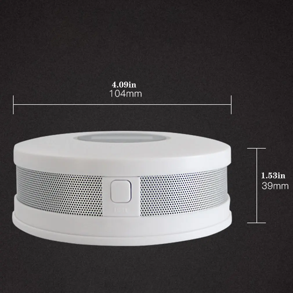 

Smoke Carbon Monoxide Composite Alarm Two-in-one Durable Alarm High Power Consumption Combined Type With Display