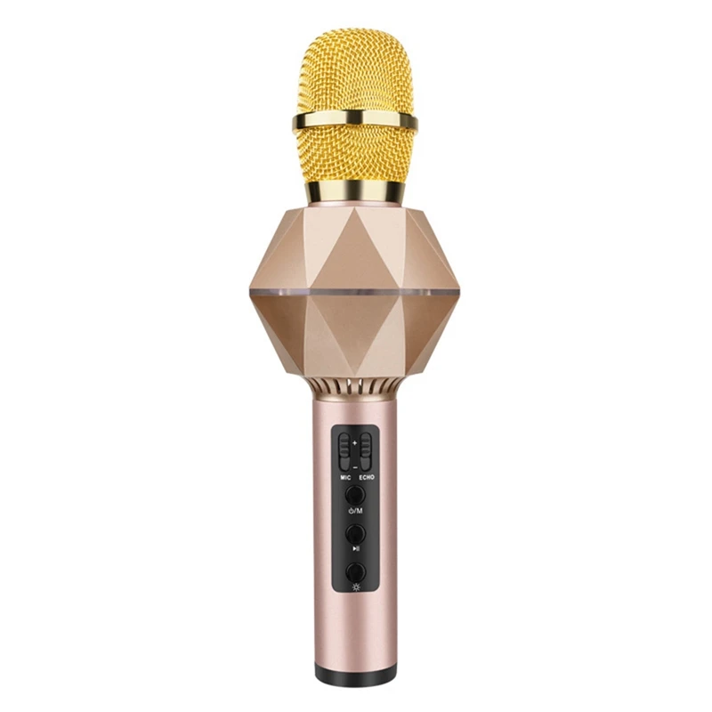Беспроводной Bluetooth-микрофон портативный конденсаторный микрофон для караоке