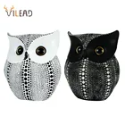 VILEAD, милая птица, Сова, полимерная модель, фигурка, украшение для дома, рабочего стола, украшение для интерьера, гостиной, офиса, украшения на Рождество
