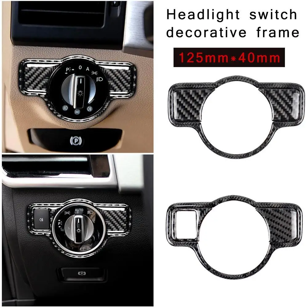 Интерьерный переключатель фар Модифицированная наклейка для автомобиля