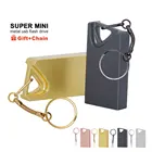 USB-флеш-накопитель серебристый в металлическом корпусе, 2,0 дюйма, 64 ГБ, 32 ГБ, 16 ГБ, 8 ГБ, 4 Гб