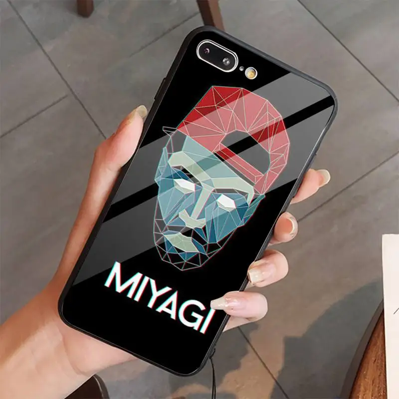 

Miyagi Endshpiel Rapper luxury fashion Phone Case shell Tempered glass For iphone 5C 6 6S 7 8 plus X XS XR 11 PRO MAX