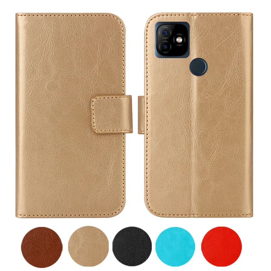 

Leather Case For Itel P36 6.5" Retro Flip Cover Skin Wallet Coque for Itel P36 2020 Phone Case Fundas Etui Bags Magnetic