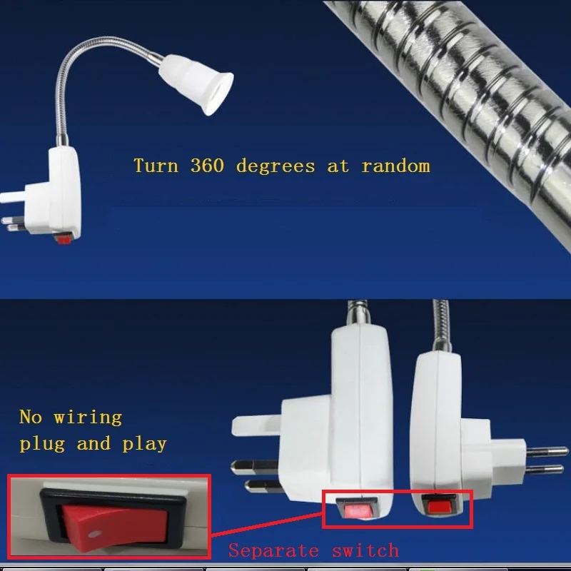 Штепсельная Вилка европейского стандарта Великобритании универсальная
