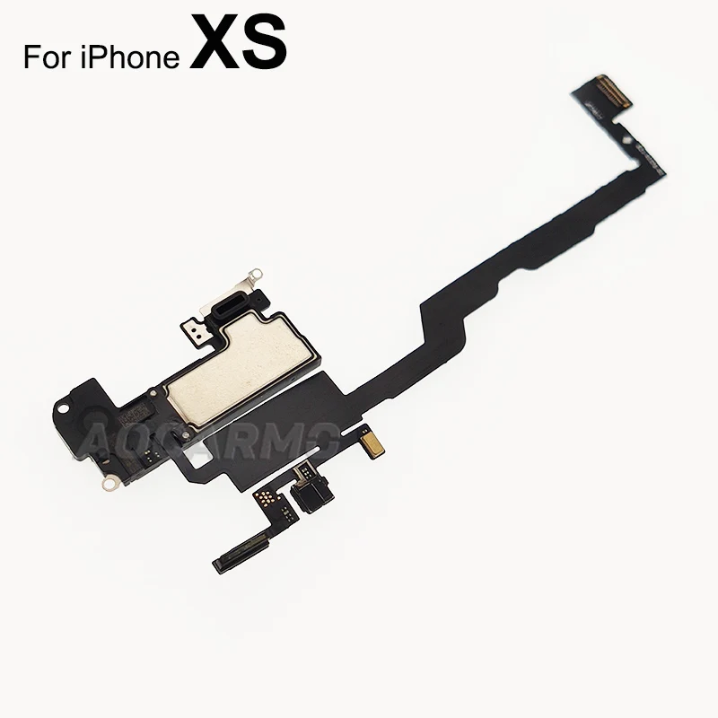 Наушники Aocarmo для iPhone X 10 верхняя гарнитура динамик с датчиком приближения гибкий