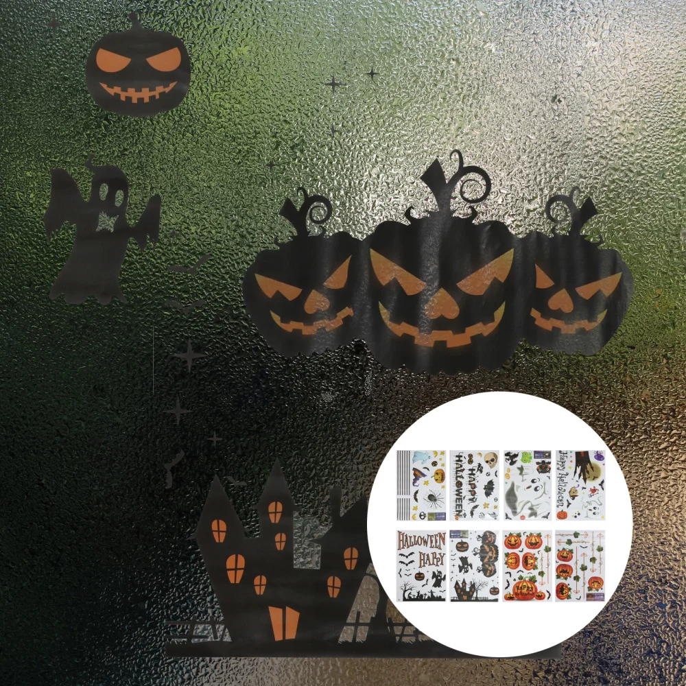 4 шт. Настенный декор вечерние стены Стикеры s электростатическое окно