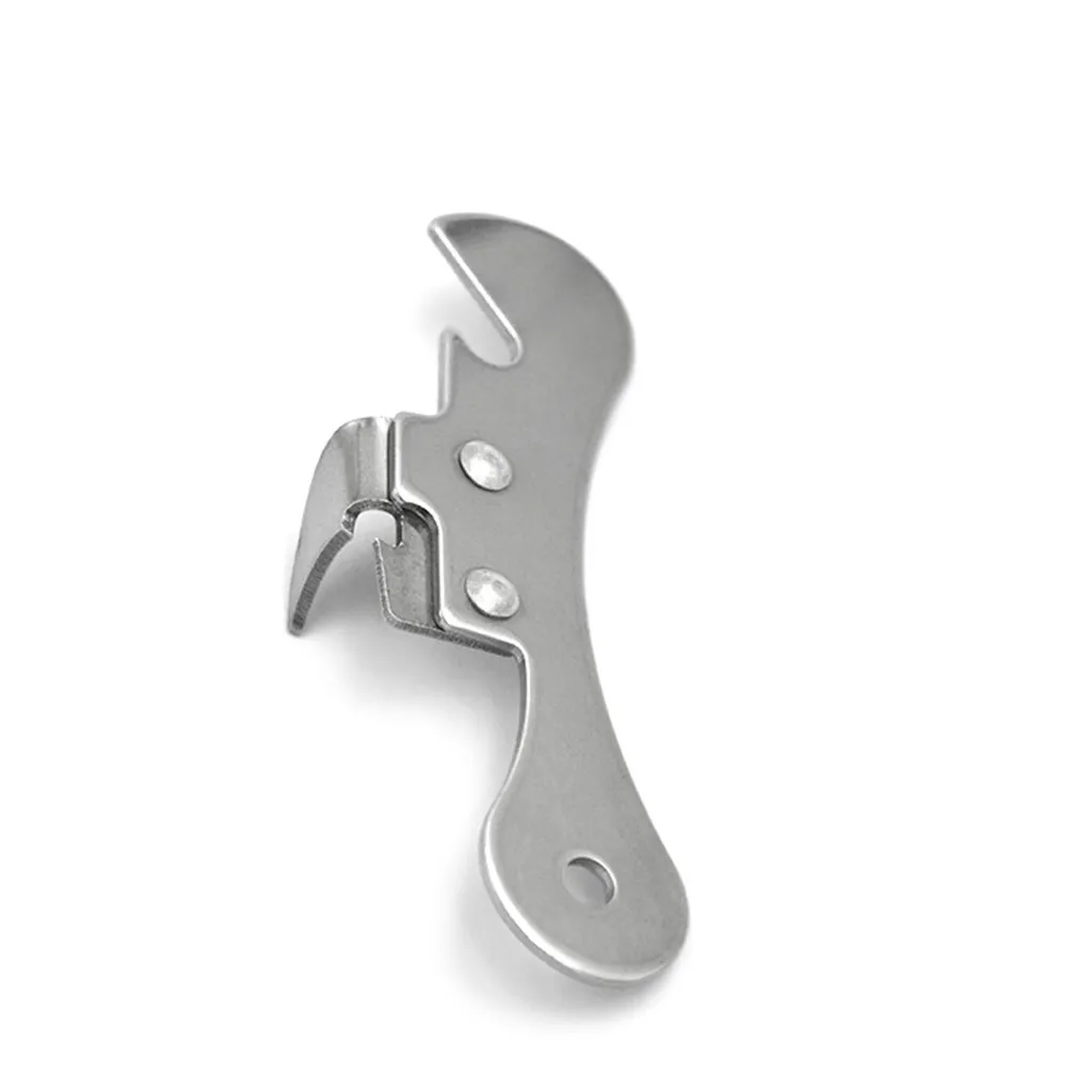 

Multifunctional bottle opener Stainless steel manual can opener Bottle can beer bottle opener Kitchen compact manual can opener
