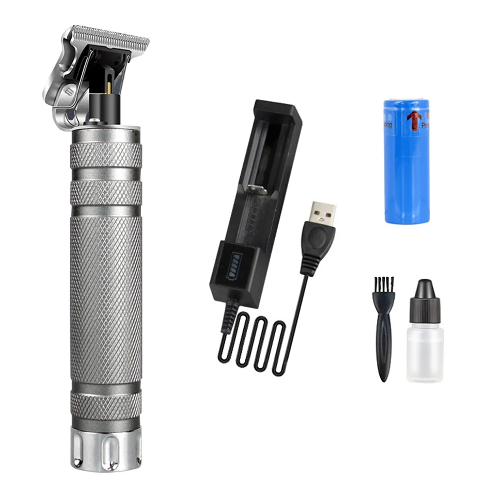 

Spot Portable Electric Pro Cordless Trimmer Wireless Hair Clipper Set USB Charging Hogard