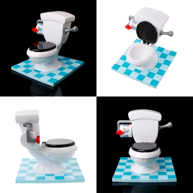

Hilarious Board Toilet Game With Flush Sound Effects Kids Child Toys Bday Gifts