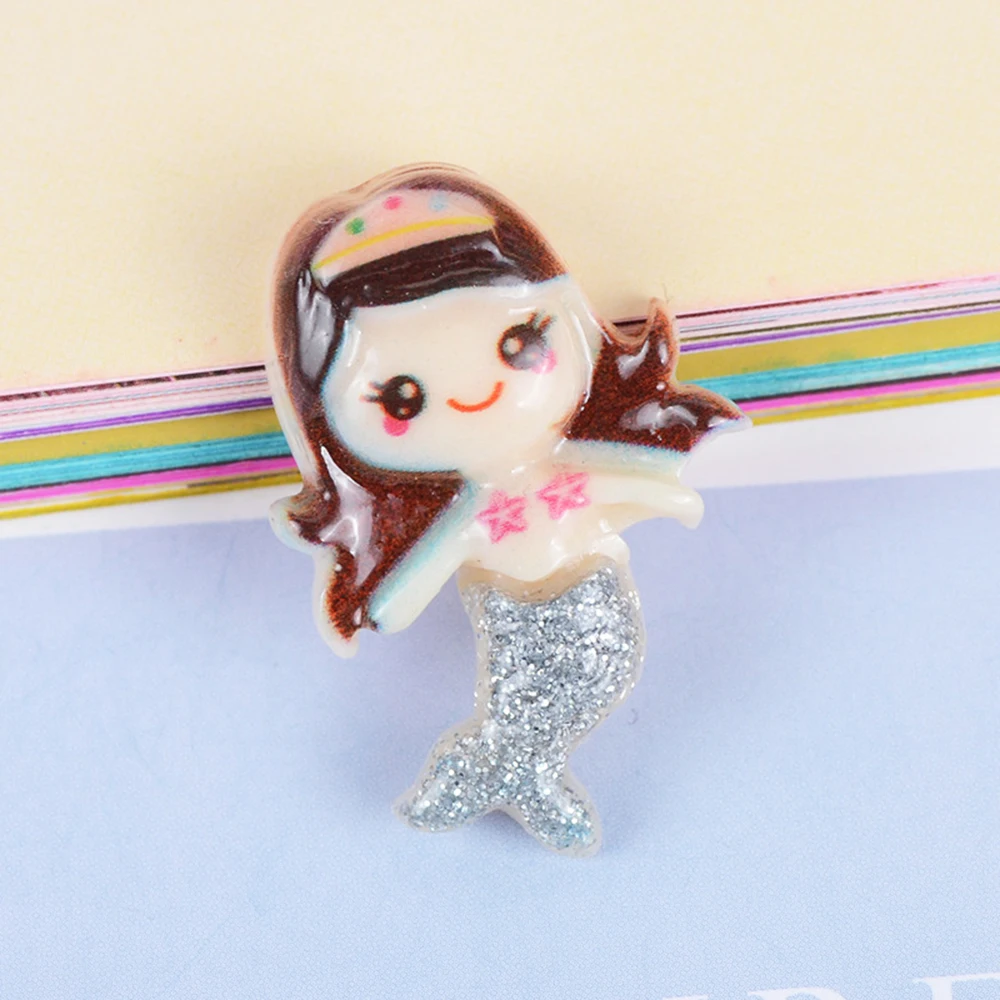 10 шт. креативные блестящие слаймы русалки наполняющие материалы аксессуары для