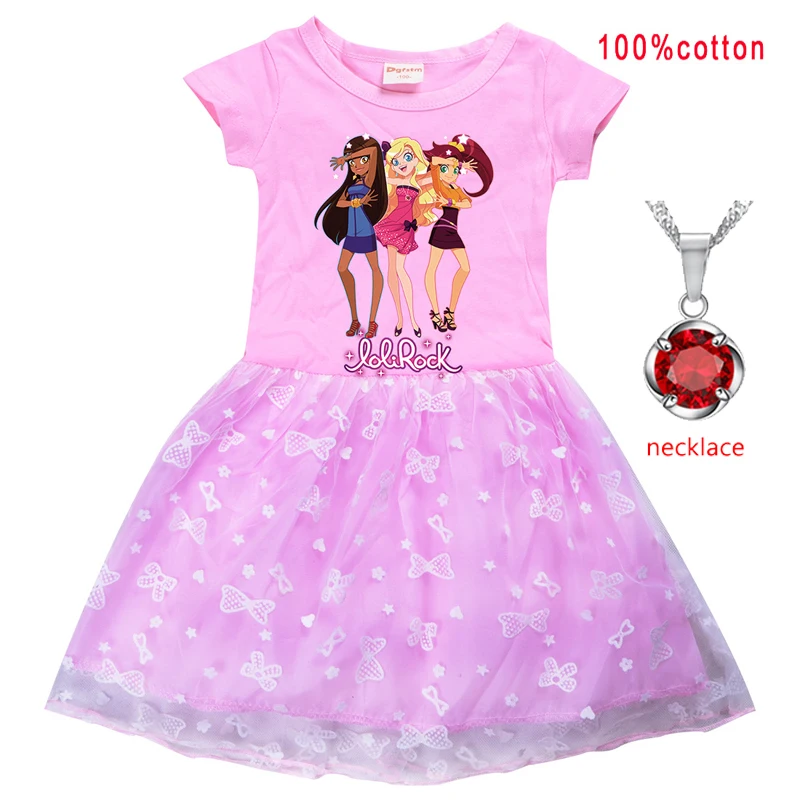 

Children LoliRock Magical Girl Princess dress Girls Anime skirt Kids Christmas birthday present