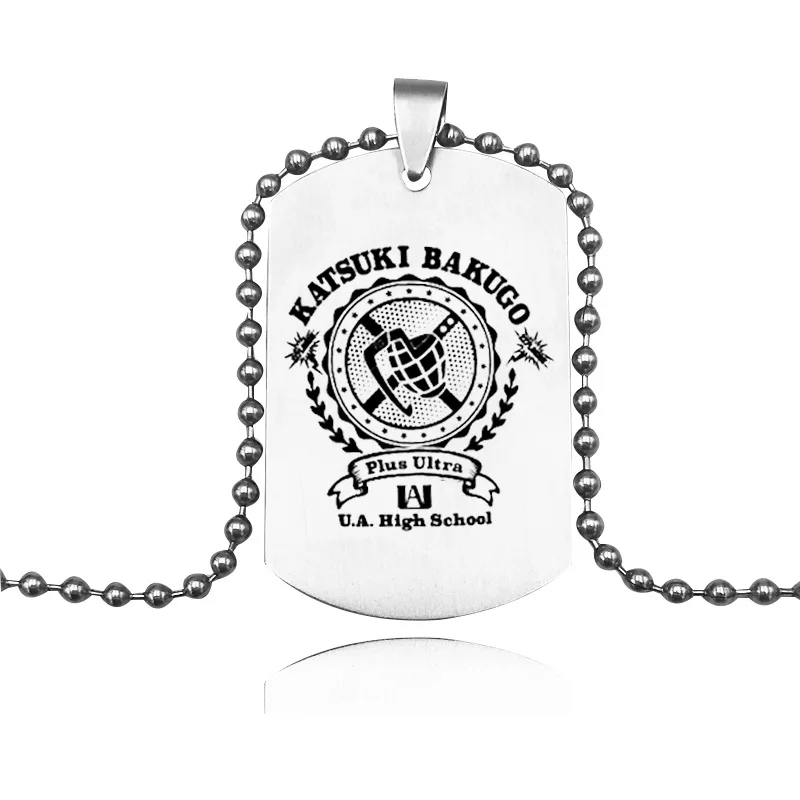 Ожерелье в японском стиле с героями мультфильмов Моя геройская Академия