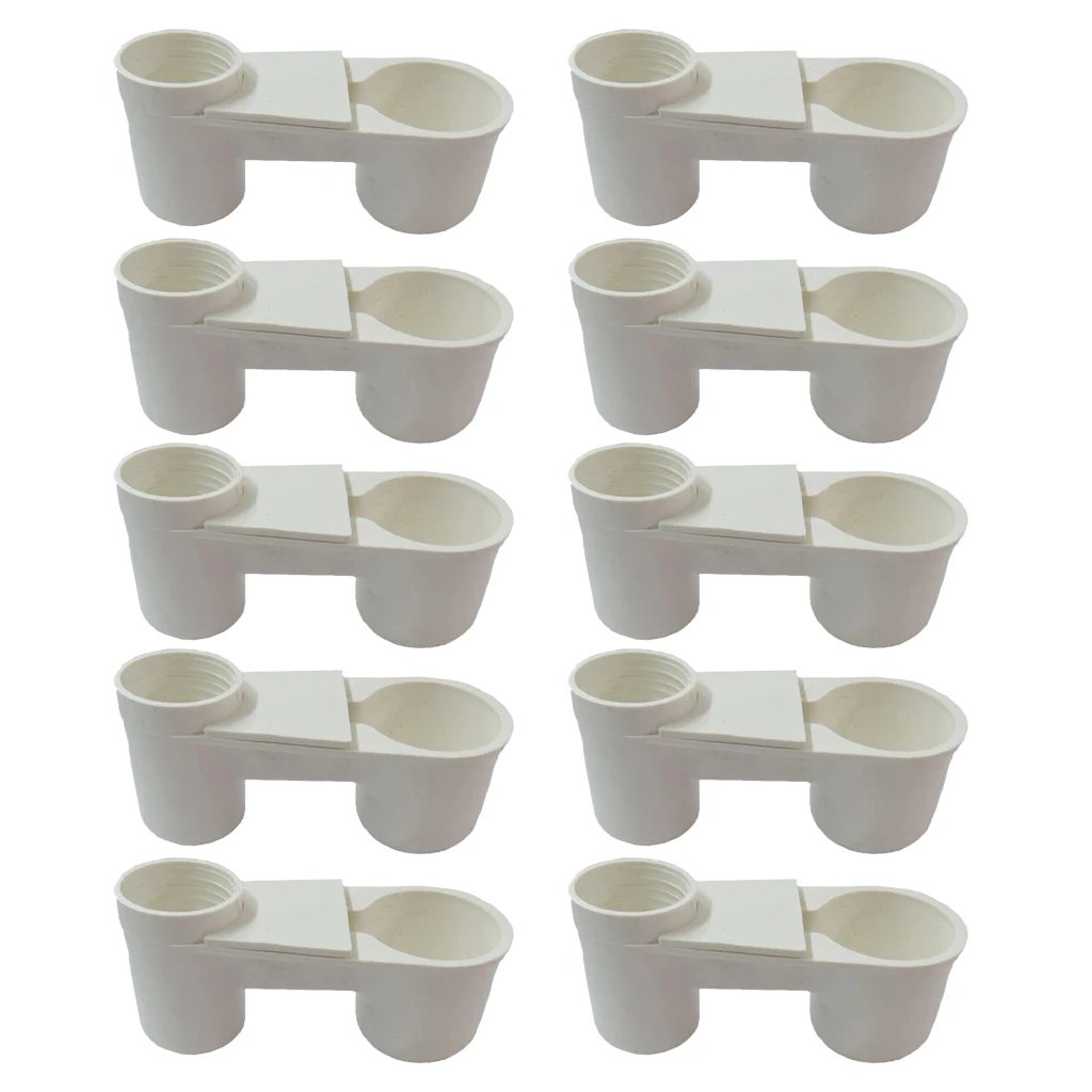 10 шт. пластиковая бутылка для газированной воды поилка птиц кормушка куриные