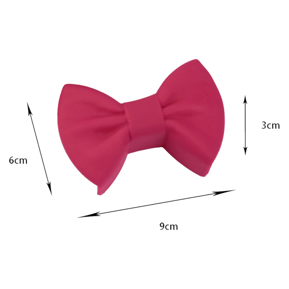 

2Pcs Bowknot Silicone Pot Holder Oven Mitts Finger Protector Pinch Grips Heat Resistant Non-Slip Pot Holder Kitchen Baking Tools