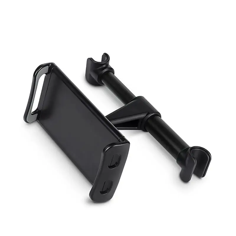 black 4-11 дюймов Автомобильная задняя Подушка держатель для телефона планшет автомобильный стенд сиденье задний подголовник Монтажный кронштейн для IPhone X8 мини-планшет, Ipad - Цвет: black