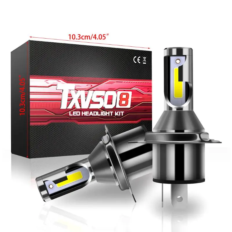 

H4 LED Bulbs Bi-Xenon Hi/Lo 110W 26000LM Headlight Kit Lamp 2pcs Car Interior Driving Lamp for ford focus mk2