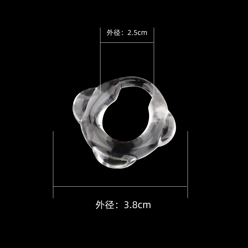 Кольцо сопротивления корректора плоти мужчин мягкое Силиконовое Задержка