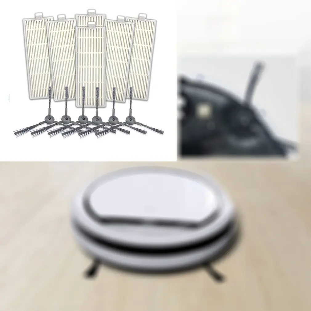 For ILIFE V7S Replacement Robot Kits Vacuum Cleaner Accessory Brush Laterale HEPA Filter Rotary Mopa Sale | Бытовая техника
