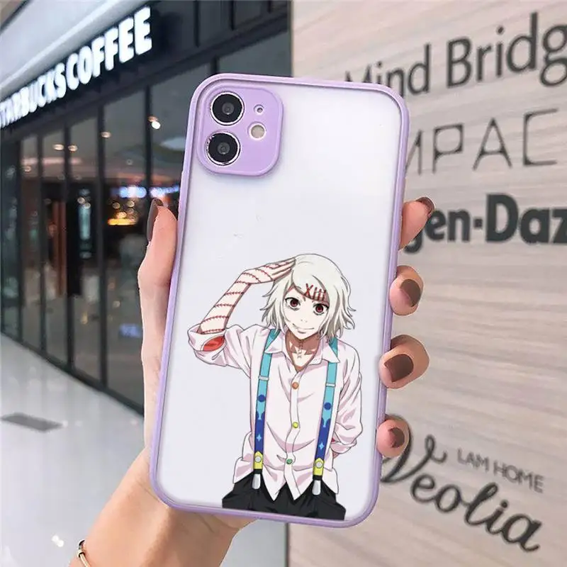 

Japan anime JUZO SUZUYA Phone Case matte transparent For iphone 7 8 11 12 plus mini x xs xr pro max cover