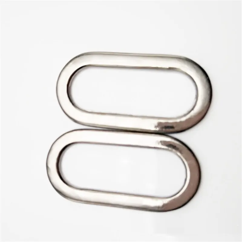 Новое металлическое овальное кольцо сумки для обуви пряжки из сплава одежды