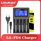 Зарядное устройство LiitoKala Lii-500S, PD4 S6 500, для аккумуляторов 3,7В, 18650, 26650, 21700, 1,2В NiMh, AA, AAA, проверка емкости аккумулятора