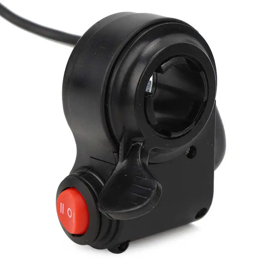 Electric Bicycle Scooter Thumb Throttle E-bike Three Speed Finger Grip with On/Off Button Accessory | Спорт и развлечения