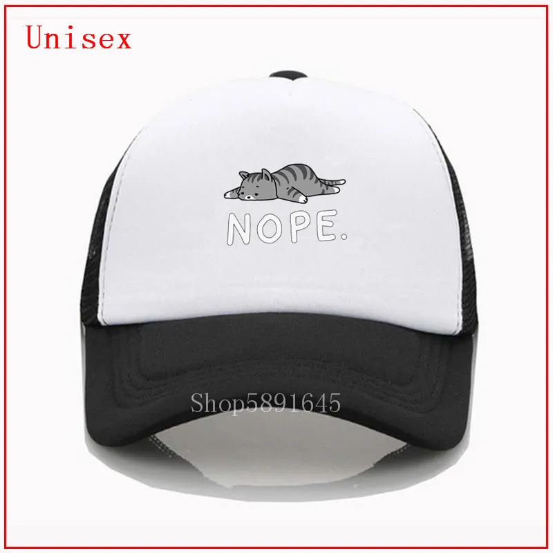Nope Not Today Белая Женская бейсбольная кепка на заказ Кепка с логотипом лидер продаж