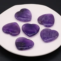 top sellings natural amethysts beads heart shape big agates stone beads for making diy jewelry necklace bracelet accessories