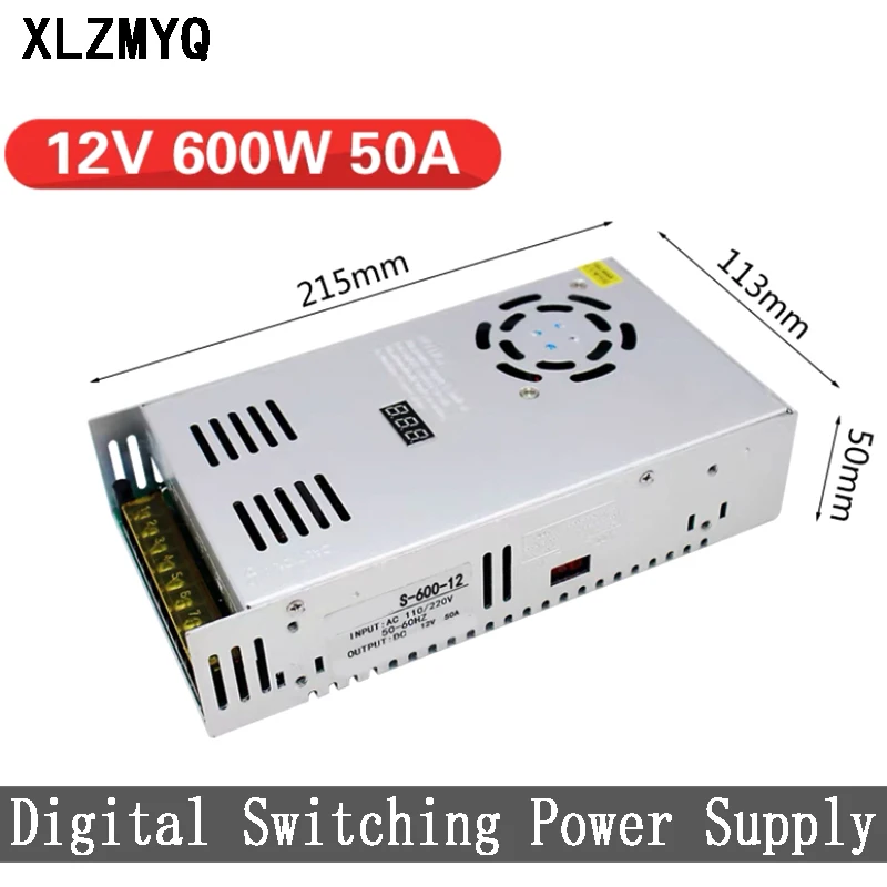 Регулируемый импульсный источник питания с цифровым дисплеем 300 Вт 360 400 500 600 110 В