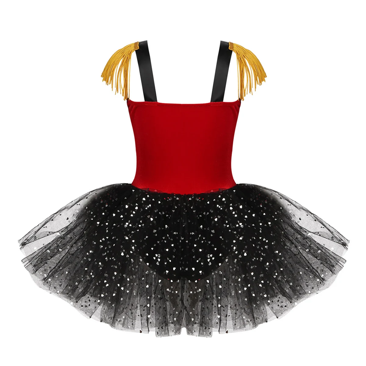 Детский костюм цирка для девочек на Хэллоуин танцевальная одежда бахрома в стиле