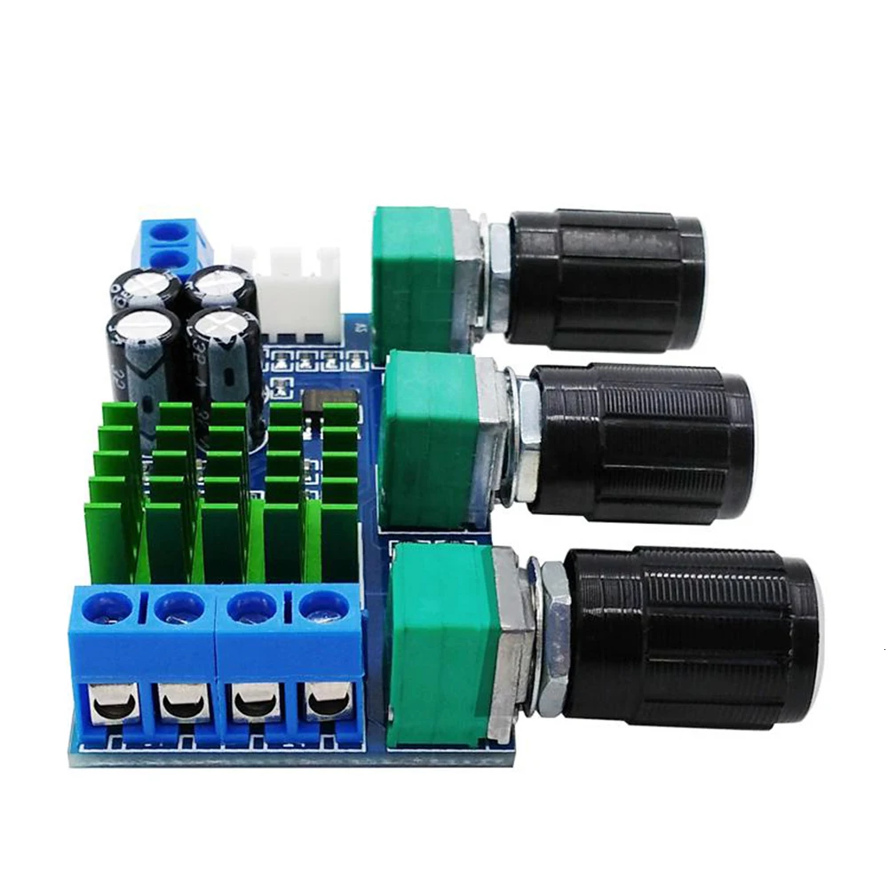 Dc 12 V 24 80 W X 2 двухканальный цифровой аудио Tpa3116d2 высоты бас регулирование