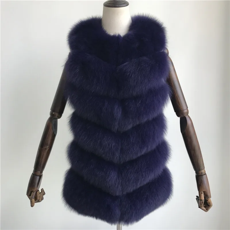 MAOMAOFUR жилет из натурального меха женский жилет из натурального Лисьего меха без рукавов Женская куртка Верхняя одежда весенний жилет из натурального Лисьего меха для девочек