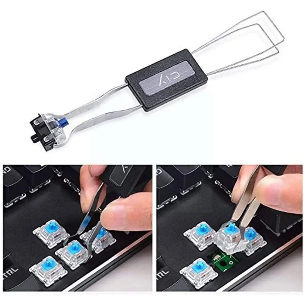 

Universal Metal Board Cap Puller Remover Cleaning Starter Cap Remover Tool Board Portable For Mechanical D0k2