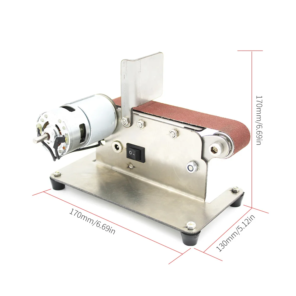 Горизонтальная ленточная шлифовальная машинка с низким уровнем