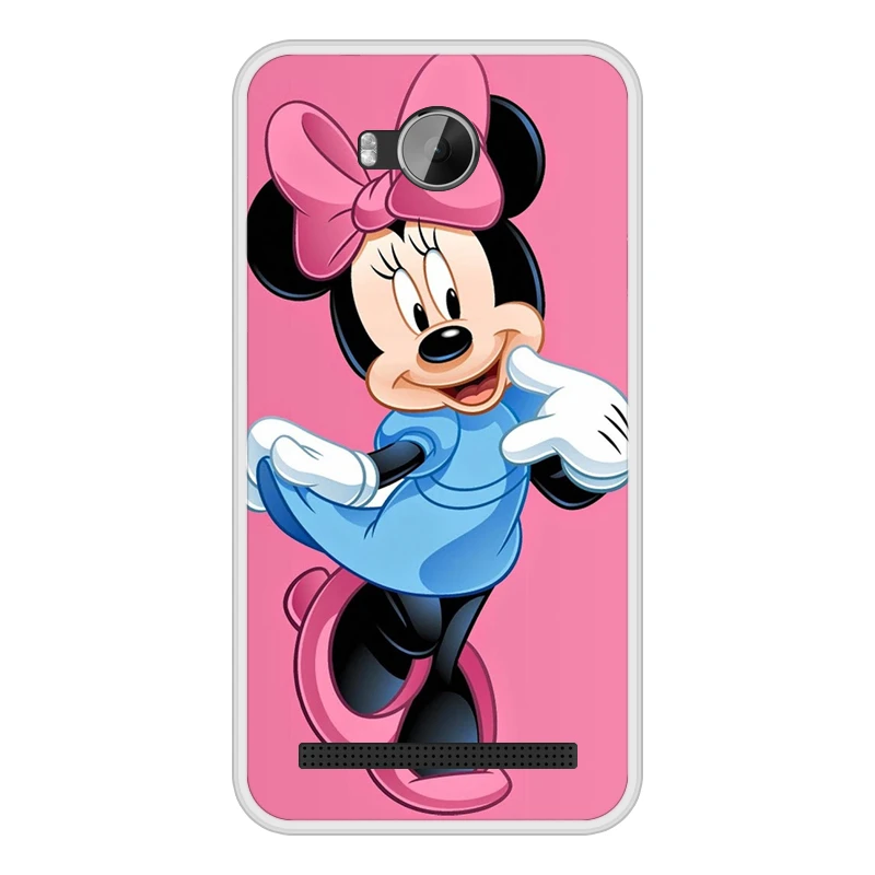 Case Cover for Huawei Y3II Y 3 II Soft Silicone TPU Mickey Minnie Patterned Paint Y3 2 LUA L21 Phone Cases |
