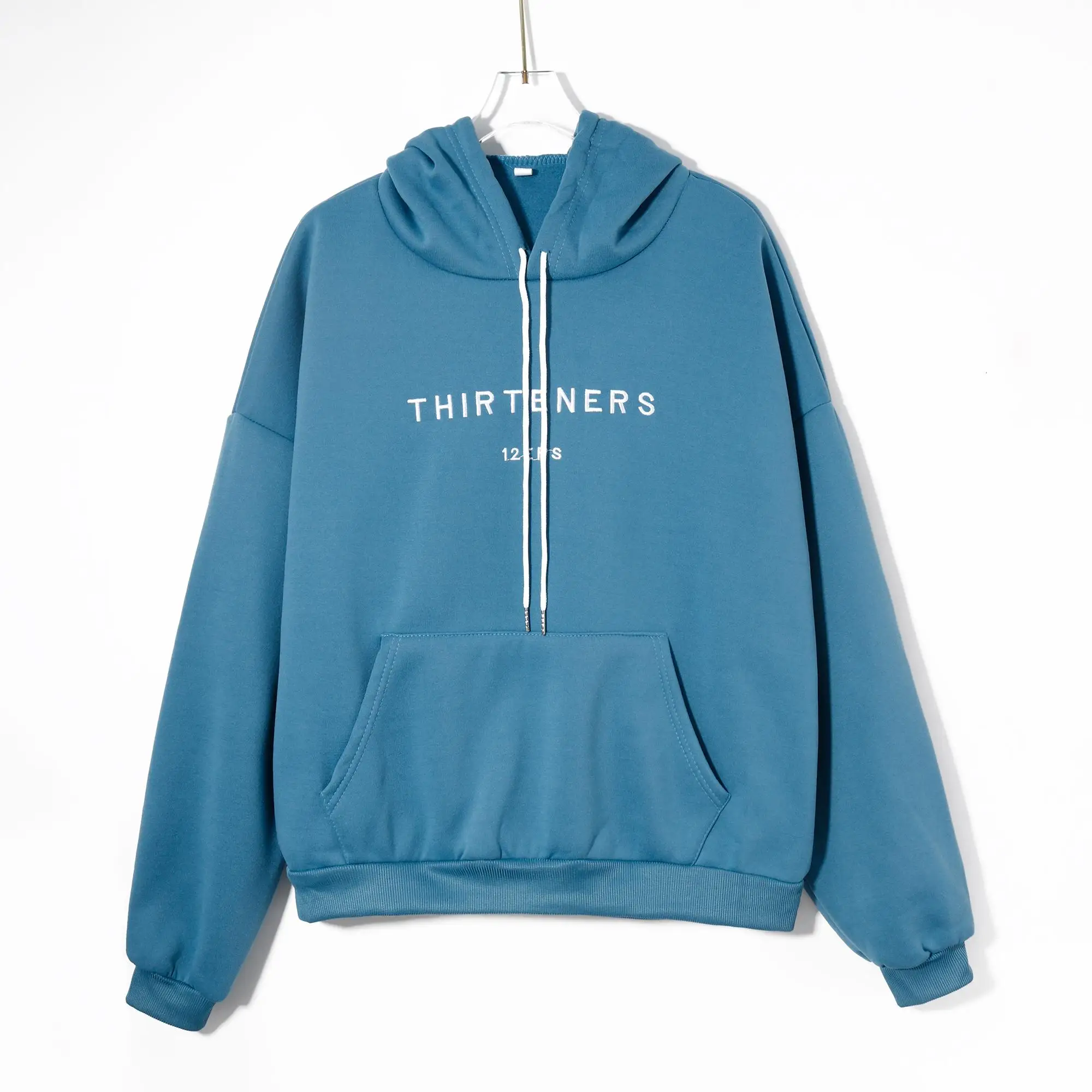 

ZITY Solid color letter printing Hoodies Women Sweatshirts 2020 Sweatshirt Female Pocket Clothes Oversized Hoodie Long Sleeve