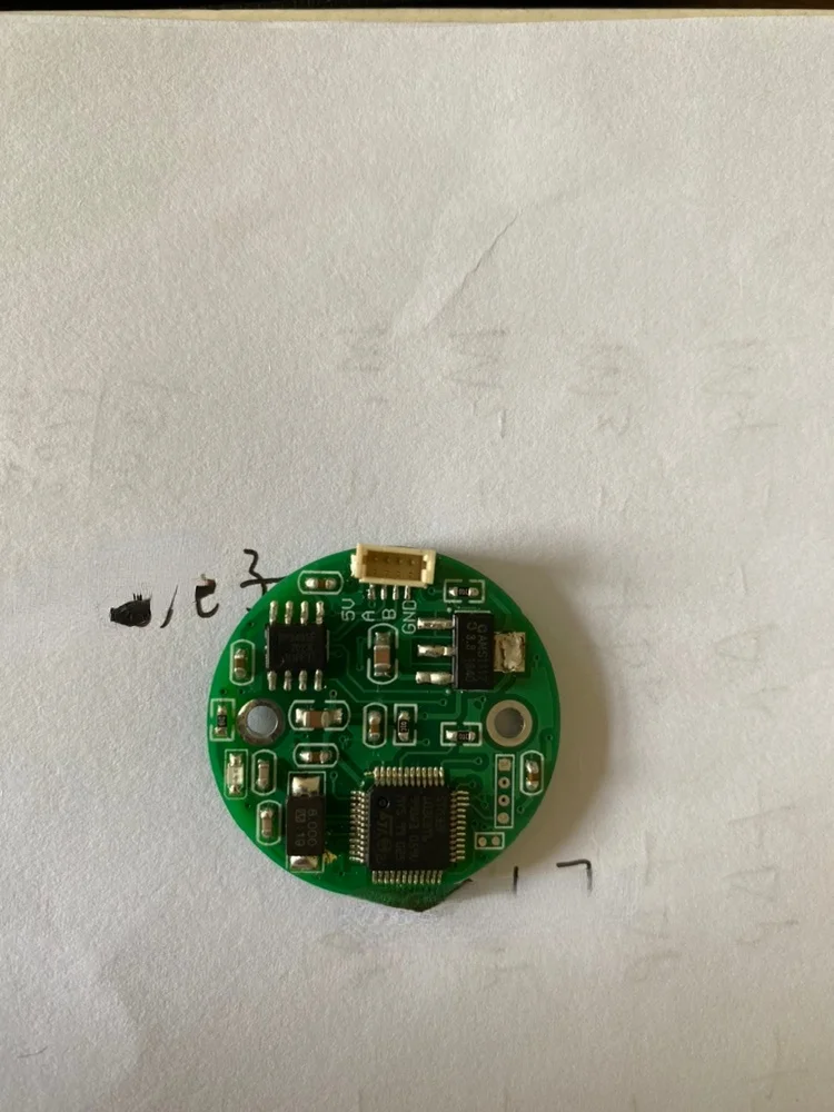 Магнитный кодировщик с открытым исходным кодом интерфейс 485 modbus rtu чип tle5012b -
