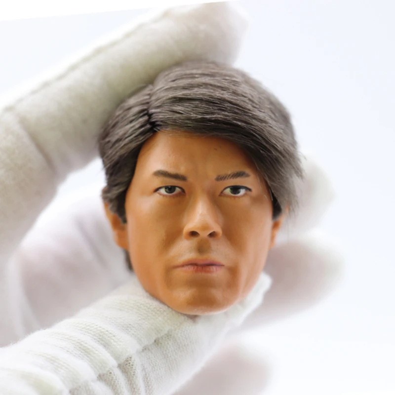 Масштаб 1/6 голова луика КОО из Гонконгской звезды Оловянная Lok для 12 дюймовой экшн